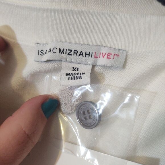 Isaac Mizrahi Live Hombre Cardigan Sweater sz XL - Picture 4 of 5